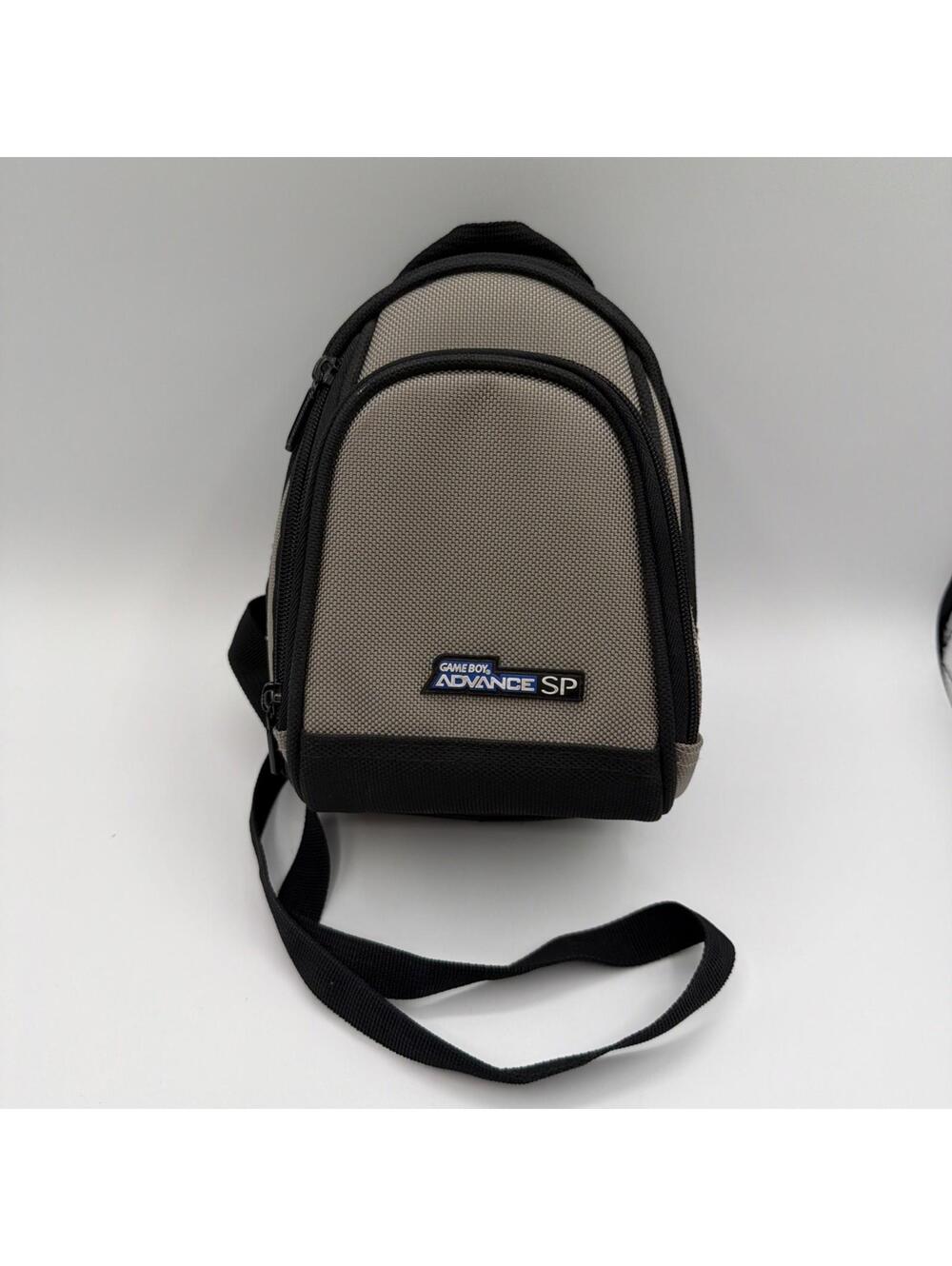 Nintendo Gameboy Advance SP Gray Travel Case Carry Bag Backpack OEM